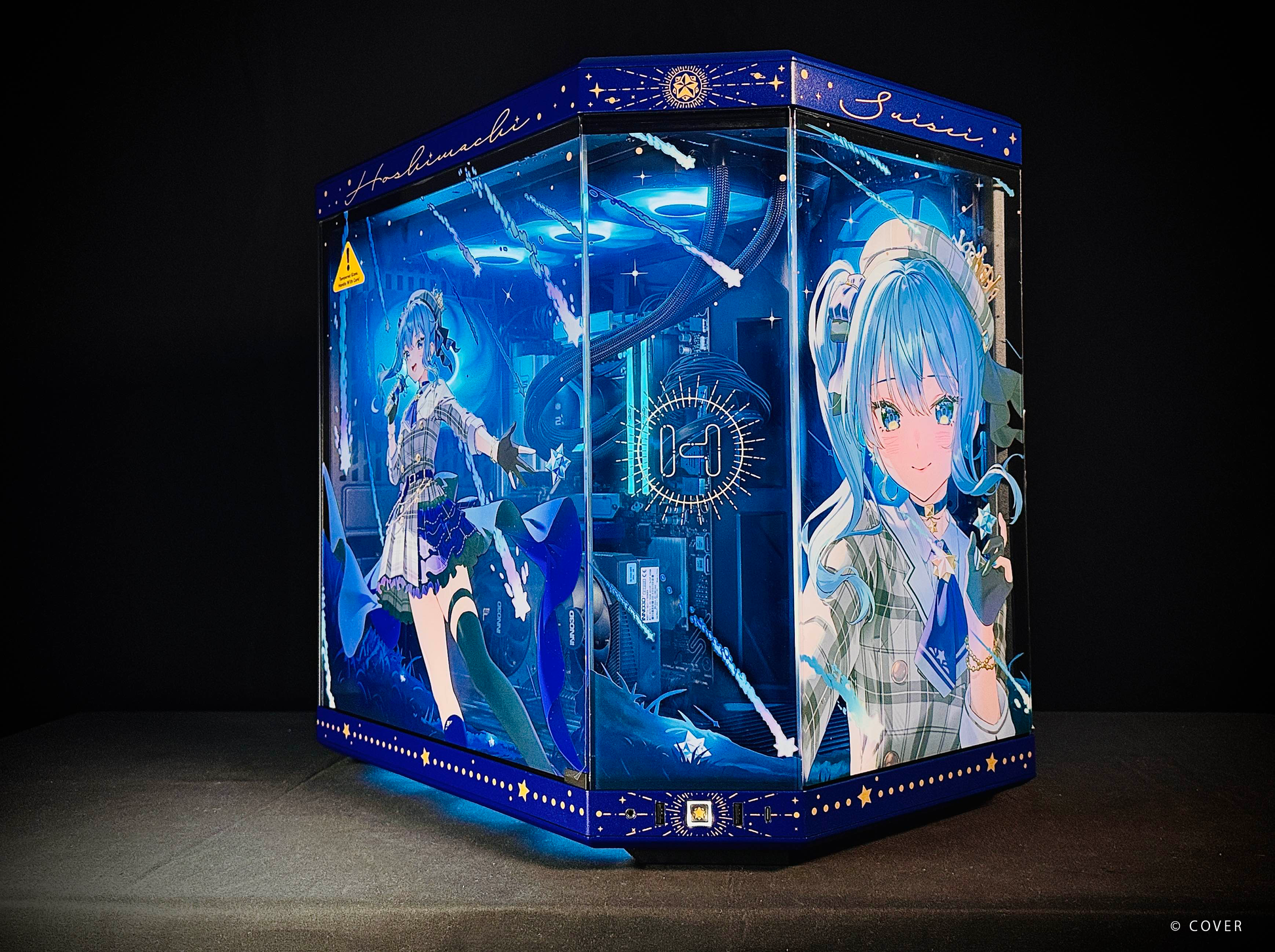星街すいせいコラボケース】HYTE Y70/AM5-Ryzen 7 7800X3D/RTX5070搭載