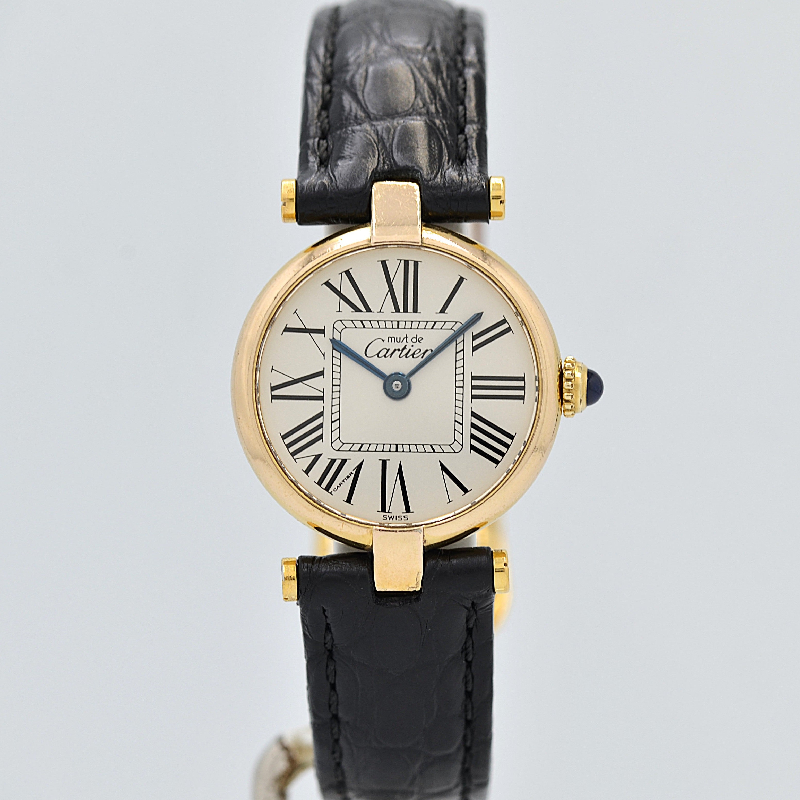 Cartier】カルティエ マストヴァンドームSM オパラン 純正Dバックル付き