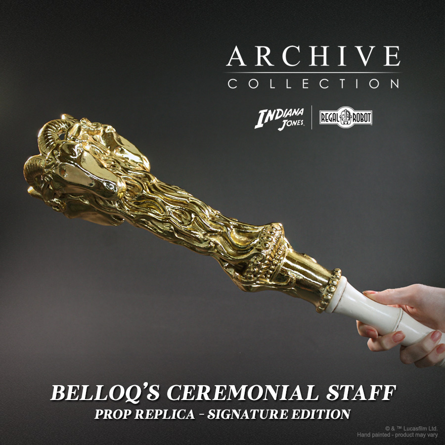 Belloq's Ceremonial Staff - Paul Freeman Signature Edition - Regal