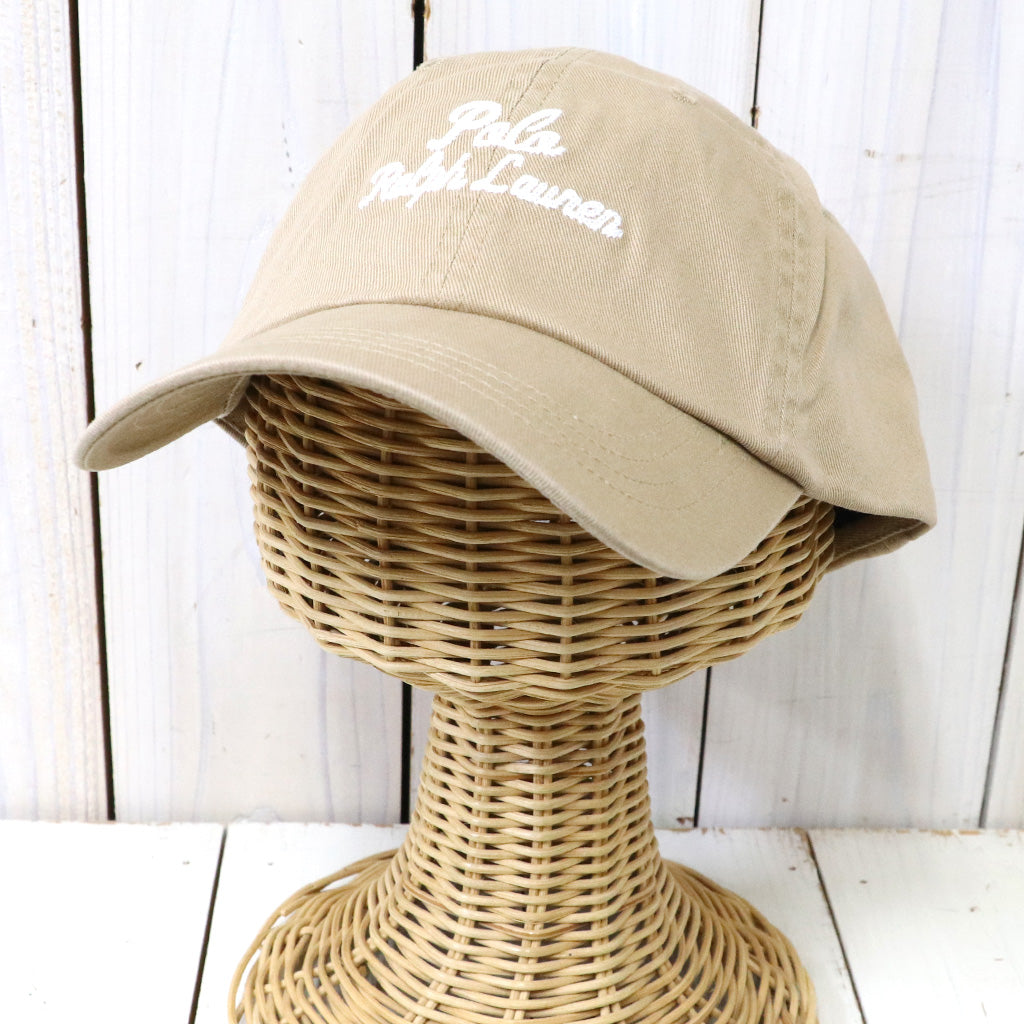POLO RALPH LAUREN『エンブロイダリー ツイル ボール キャップ』(BEIGE