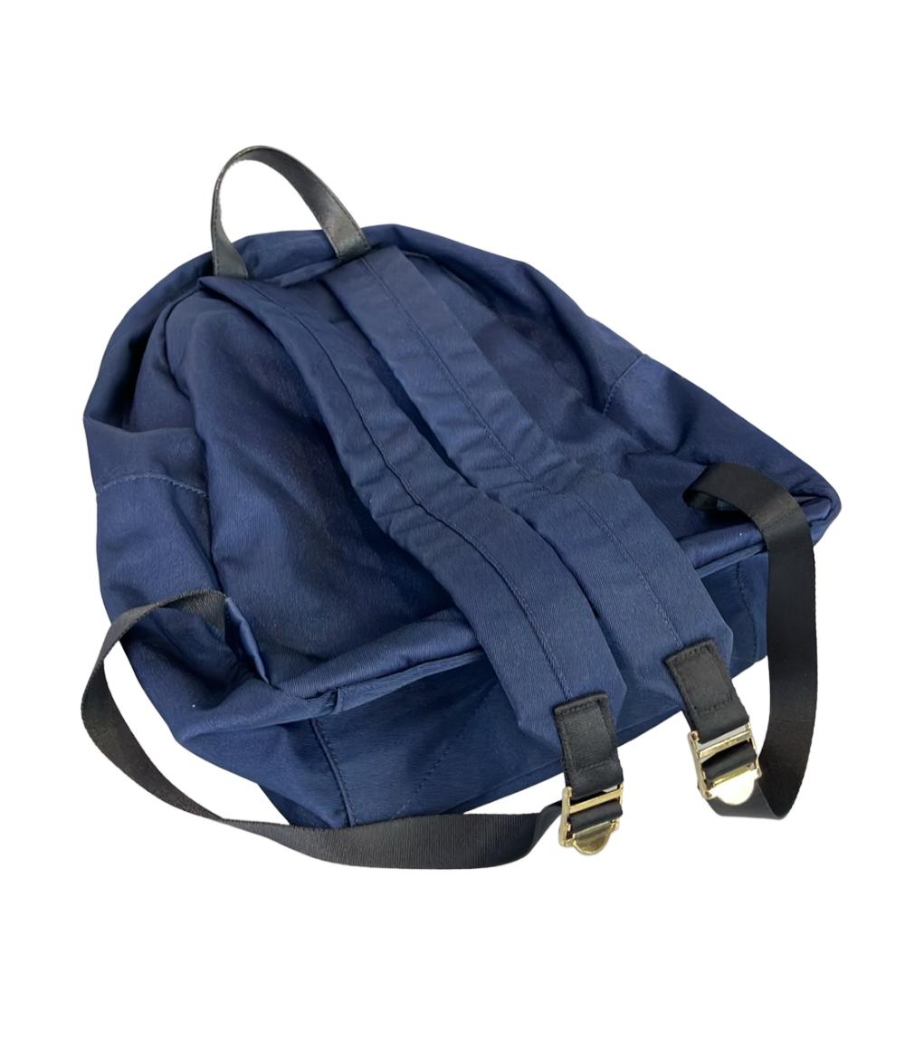 美品 LANVIN en Bleu リュック デイパック リボン レディース ランバン