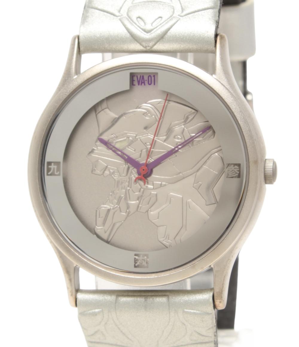 腕時計 新世紀 エヴァンゲリオン EVA ストウオッチ 初号機 クオーツ