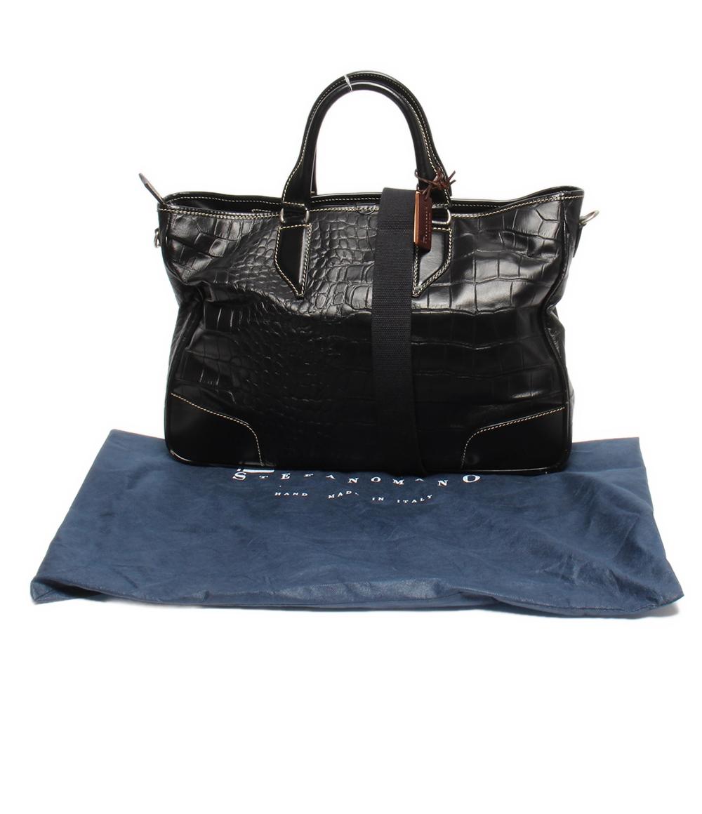 STEFANOMANO ステファノマーノ 2wayブリーフケース ビジネスバッグ