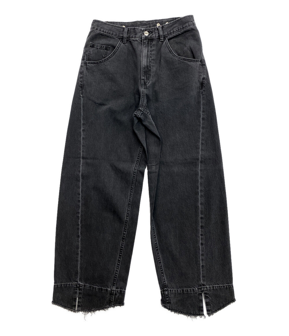 アダムエロペ 美品 ワイドデニムパンツ GAS-03022-C レディース SIZE