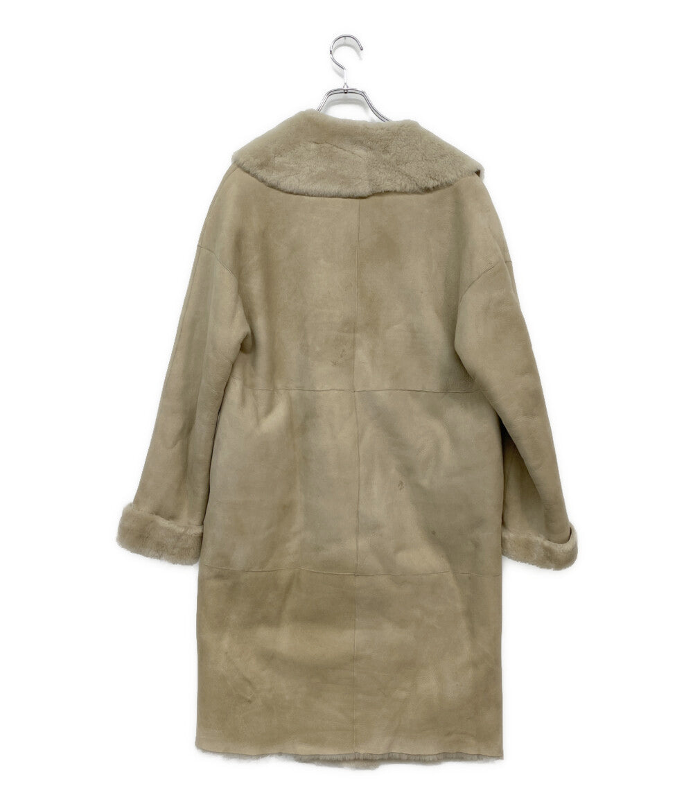 EMMETI ムートンコート レディース SIZE 40 エンメティ – Rehello by