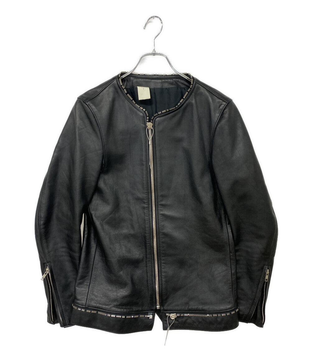 nonnative シングルライダースジャケット ノーカラー TNP-NN-J2403