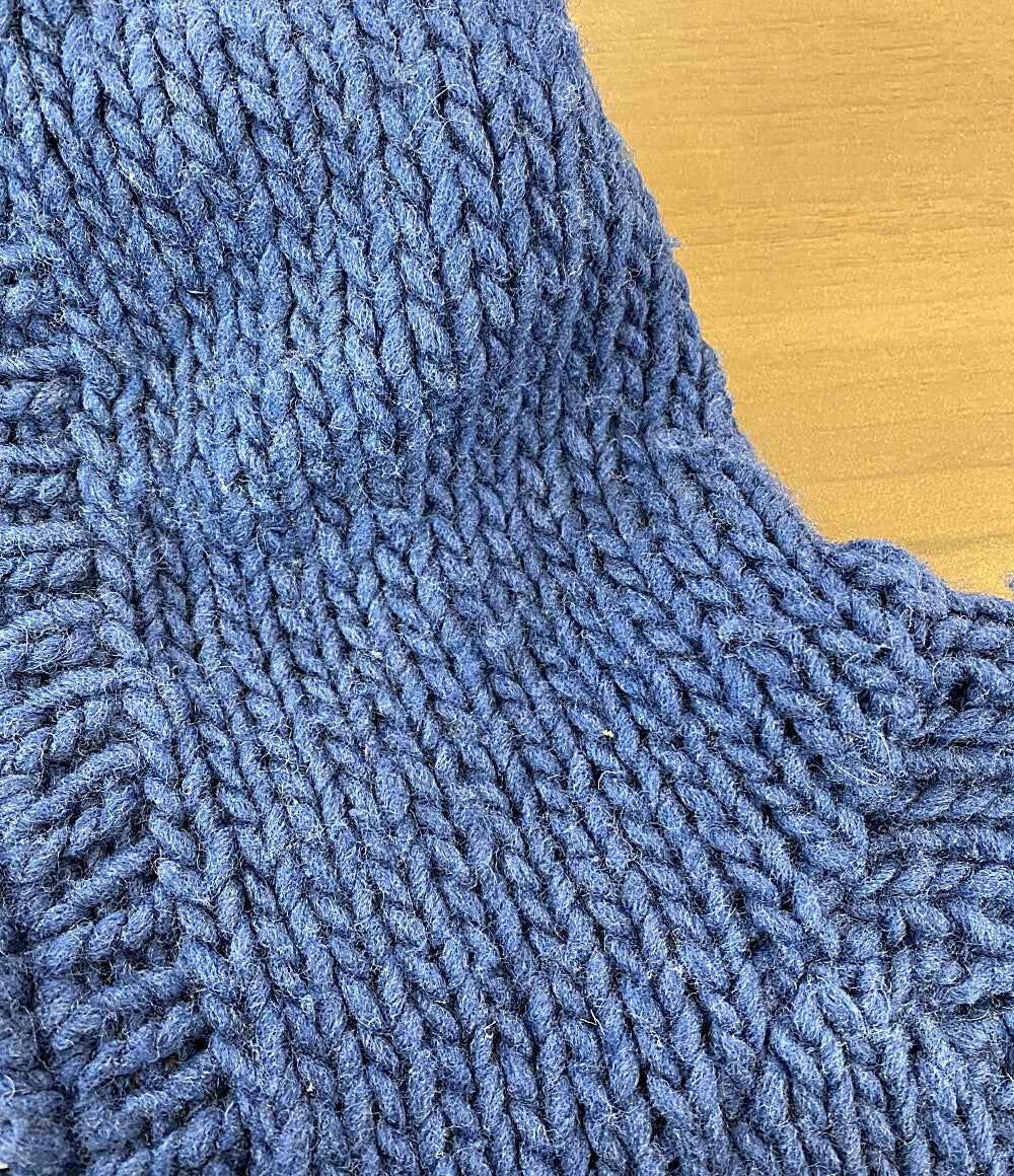 Ron Herman フーディーカウチンニット ブルー 2820800026 メンズ SIZE