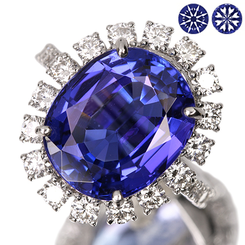 keikosamaタンザナイト（44.18 CtサファイアSV925 指輪 ビズー公式