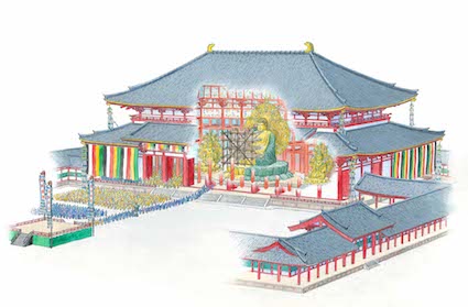 534 東大寺 開眼供養 – KAGAWA GALLERY-歴史館