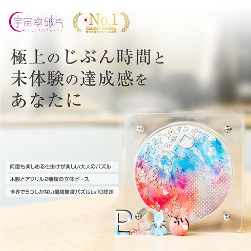 6月入庫分予約】宇宙の破片 PLUTO 冥王星と専用フレームセット – ご