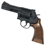 マルシン 発火式モデルガン S&W M586 4インチ 完成品 ブラックHW 木製