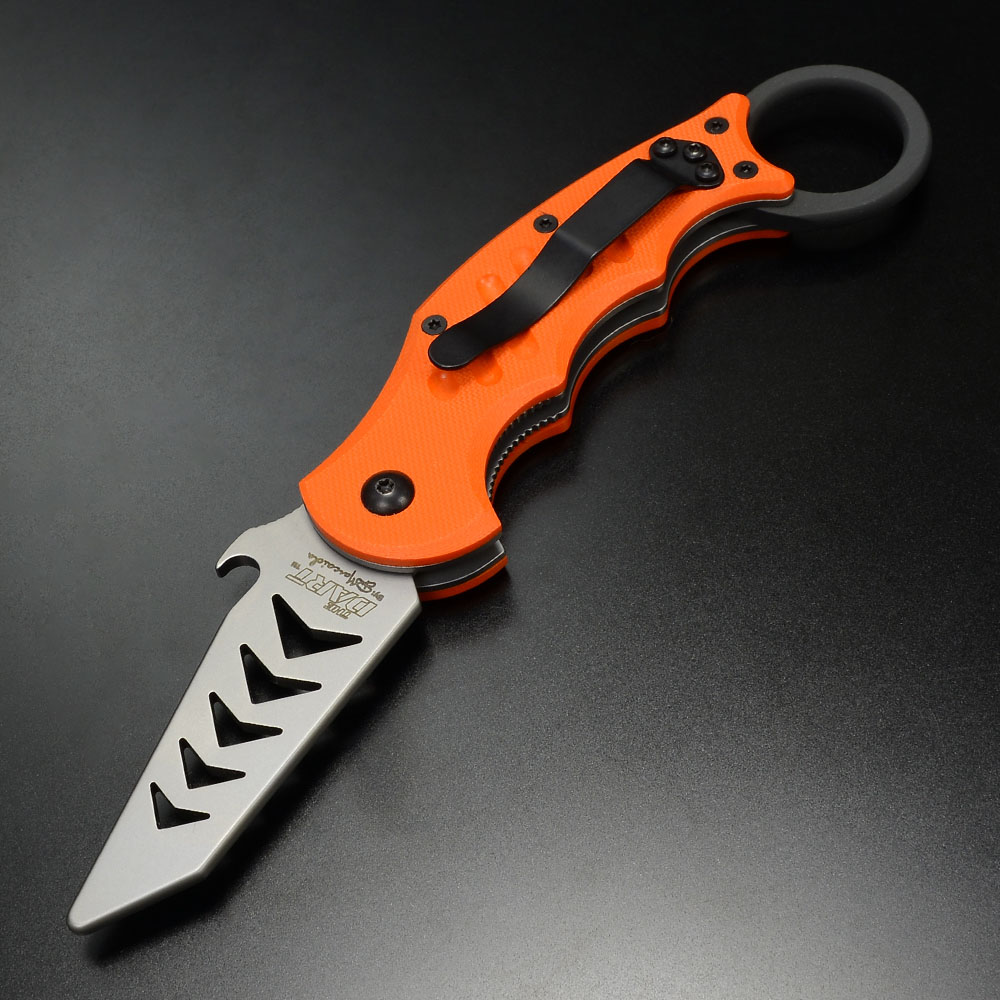 FOX KNIVES トレーニングナイフ Dart カランビット 折りたたみ FX-597