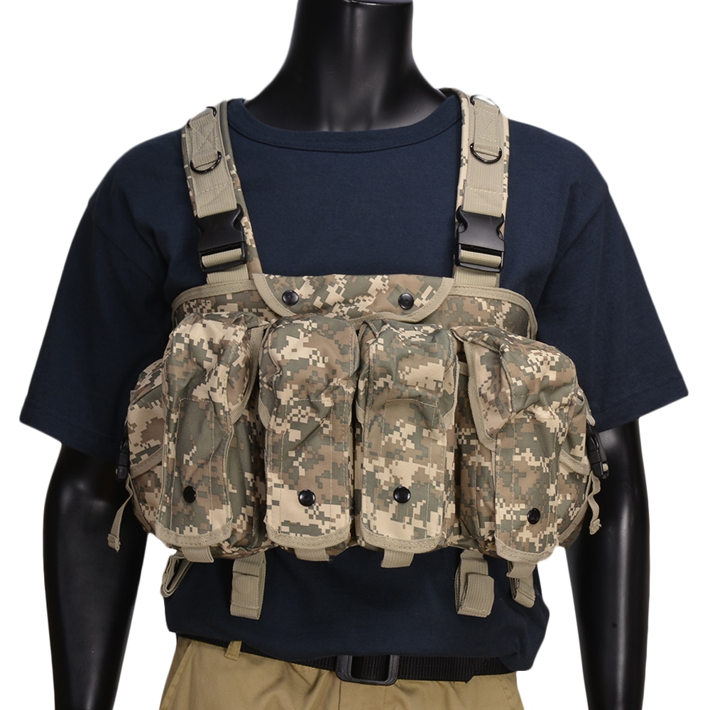 AKチェストリグ AK47・M4マガジン8本 迷彩 | ミリタリーショップ