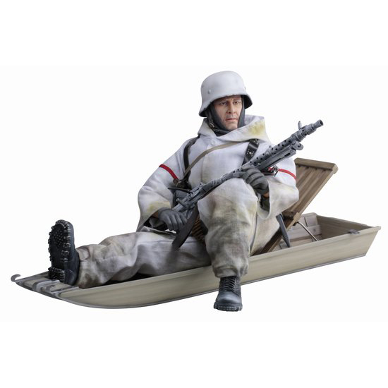 ドラゴンモデルズ 1 6フィギュア ドイツ軍 第一山岳師団 山岳猟兵 MG