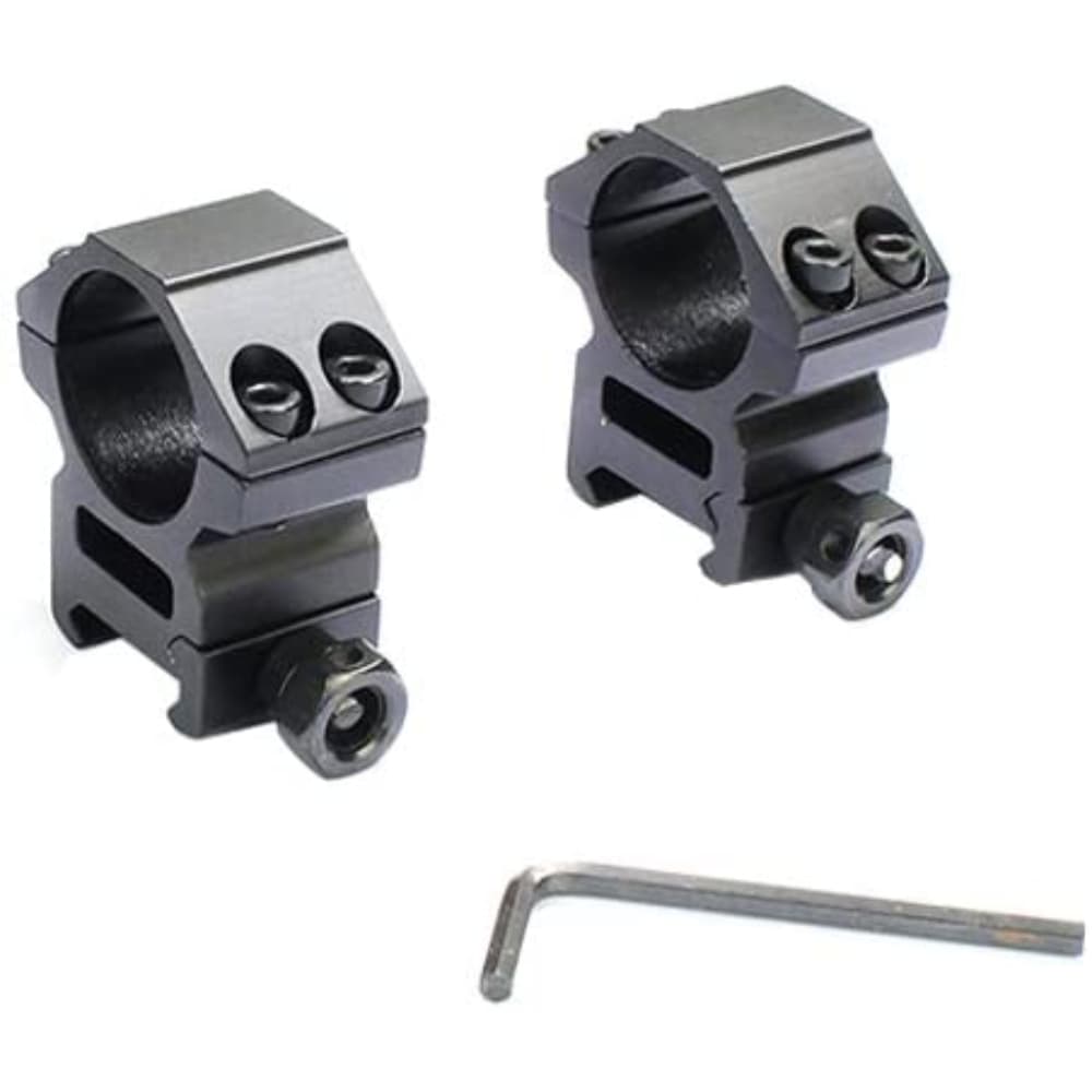 LayLax マウントリング 1インチ Low スコープ用 20mmレール対応 2個