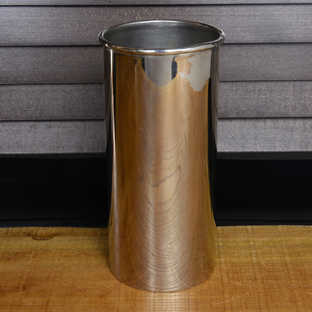 チェコ軍放出品 ステンレス円筒容器 鏡面仕上げ | ミリタリーショップ