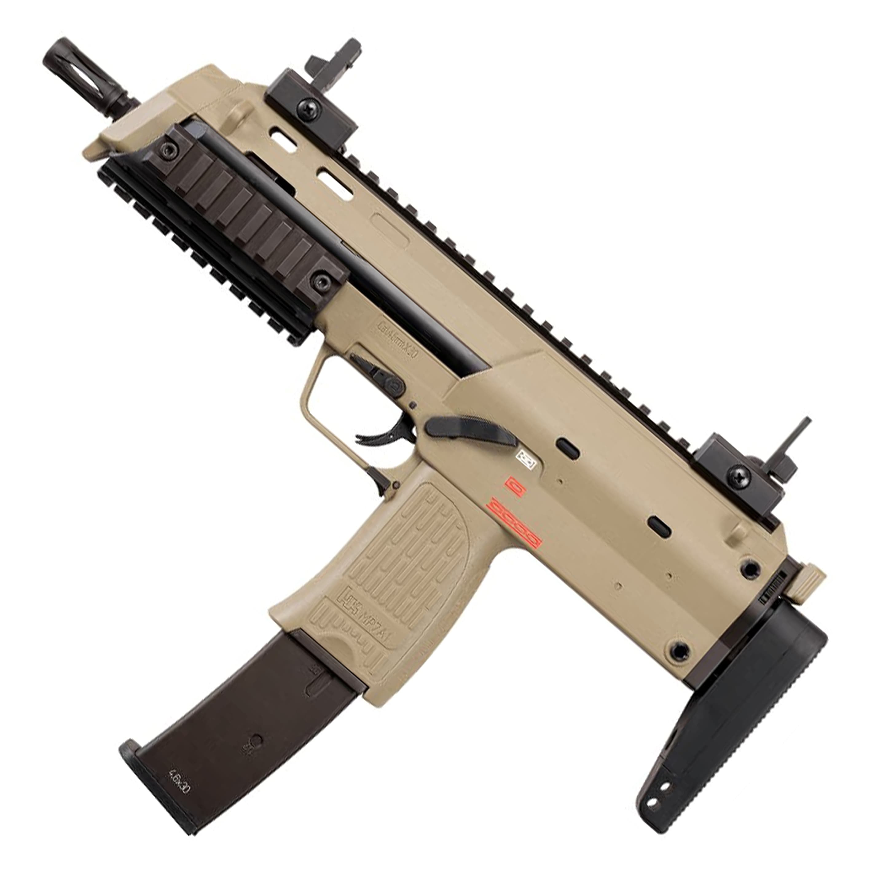 KSC ガスガン MP7A1 タクティカル SYSTEM7 タンカラー M072