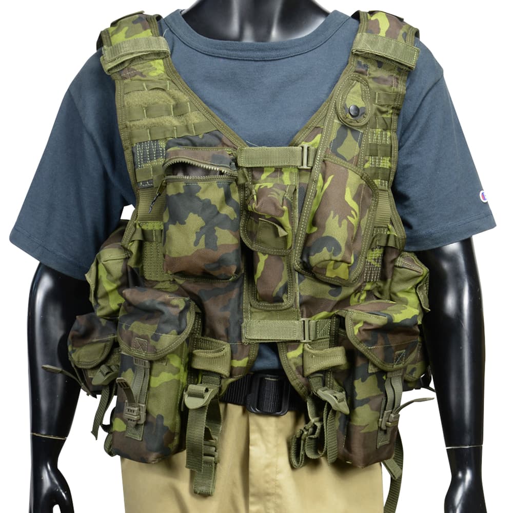 チェコ軍放出品 タクティカルベスト MNS-2000装備 Vz95迷彩