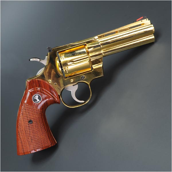 コクサイ モデルガン COLT パイソン 4インチ 24k | ミリタリーショップ