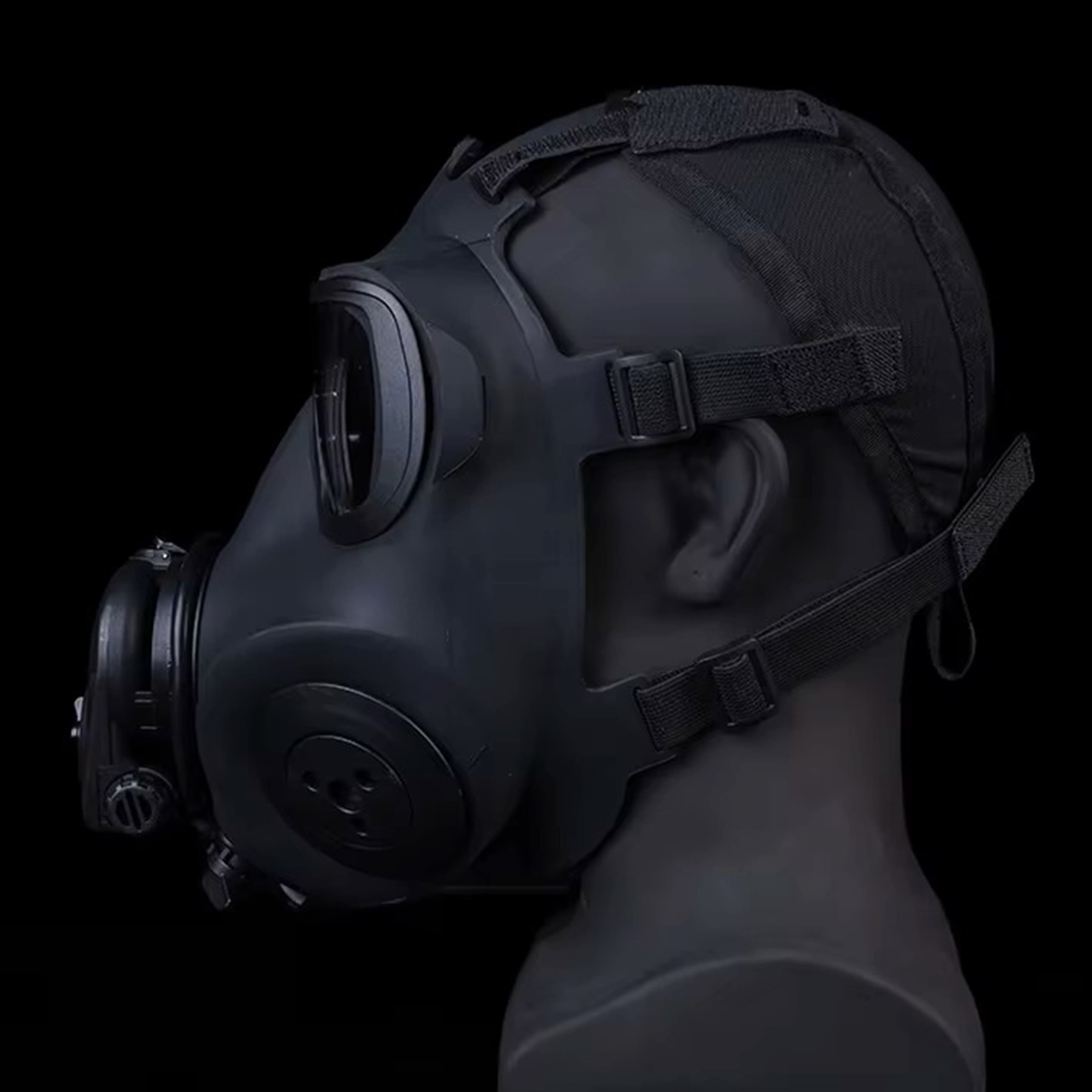 WoSporT フルフェイスガード FM53 ダミーガスマスク 電動ファン付