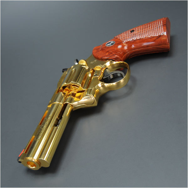 コクサイ モデルガン COLT パイソン 4インチ 24k | ミリタリーショップ