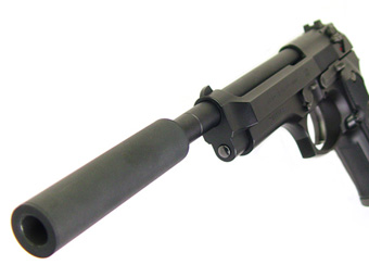 LayLaxアウターバレル&マルイサイレンサー LayLax サイレンサー