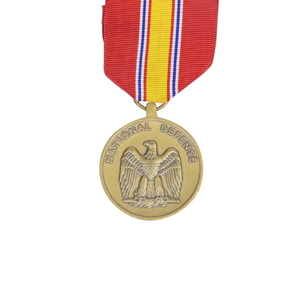 アメリカ軍放出品 記章 ナショナルディフェンスサービスメダル 国防