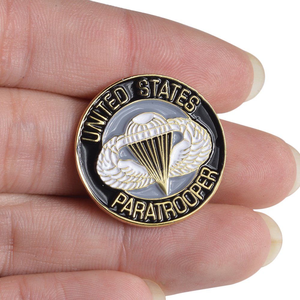 ピンバッジ アメリカ陸軍 空挺部隊 パラシュート章 | ミリタリー