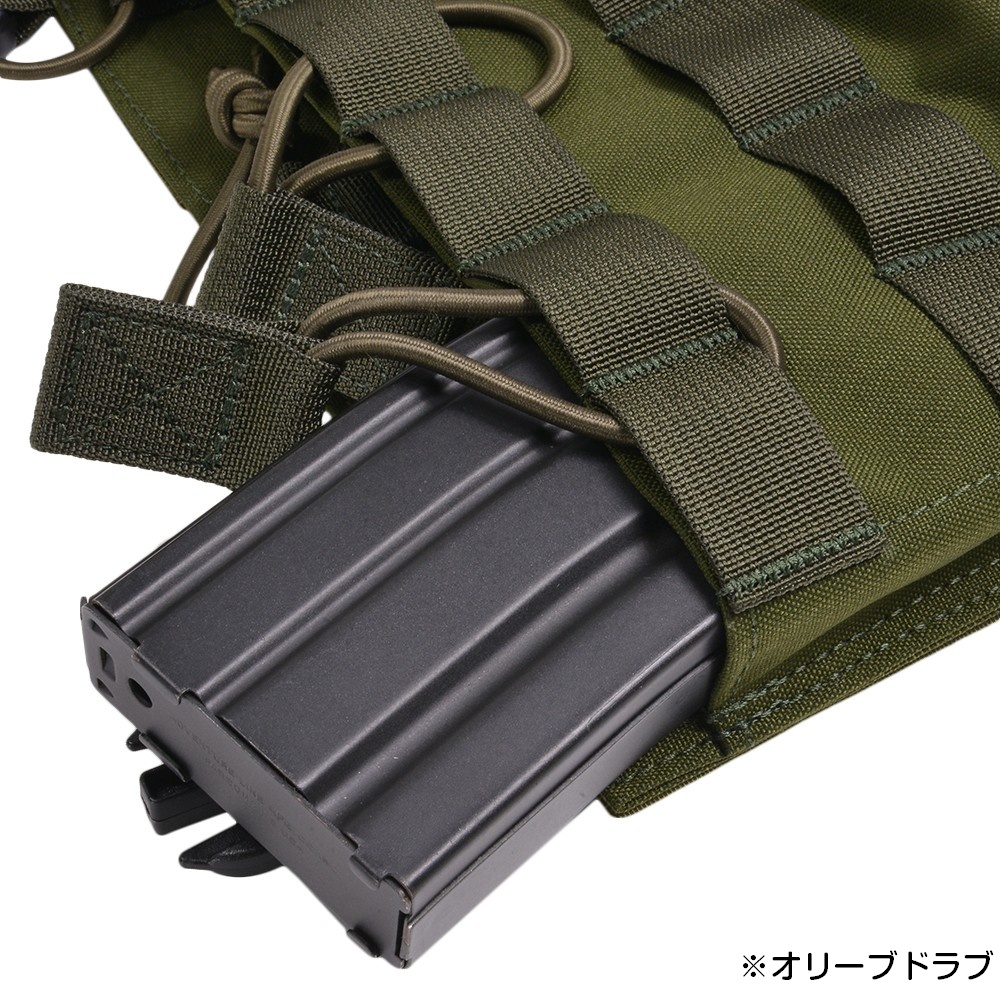 Warrior Assault Systems マグポーチパネル M4/AK オープントップ W-EO