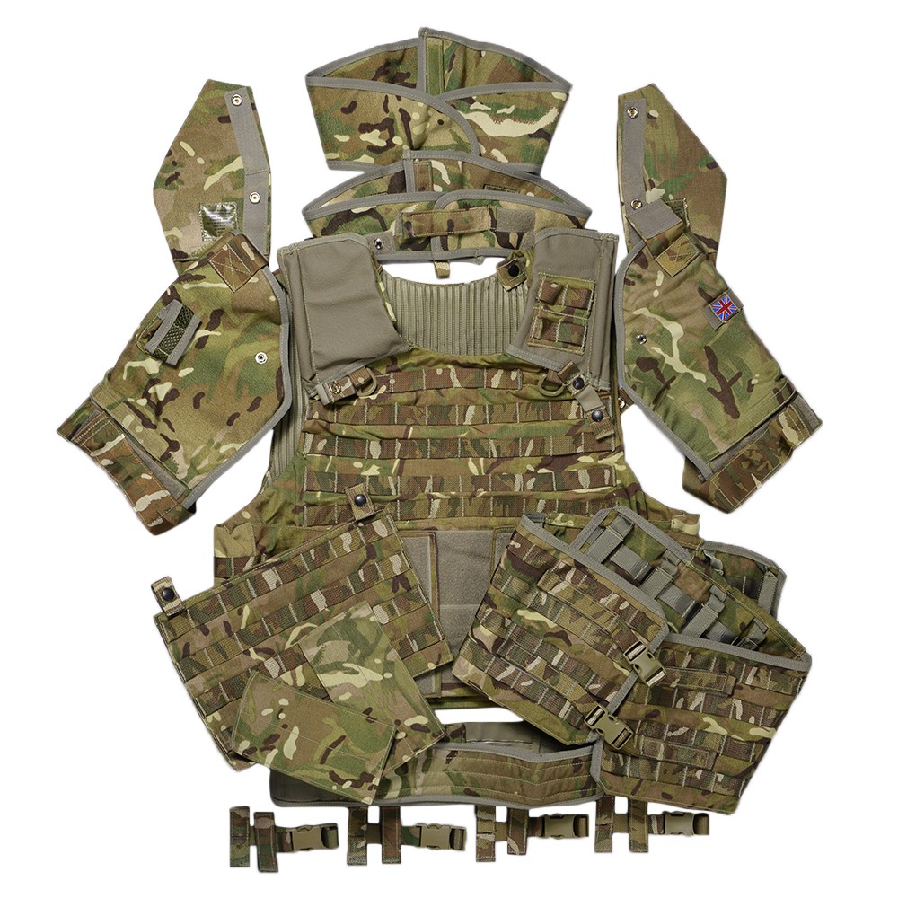 イギリス軍放出品 オスプレイ MK4 ボディアーマーセット MTP迷彩