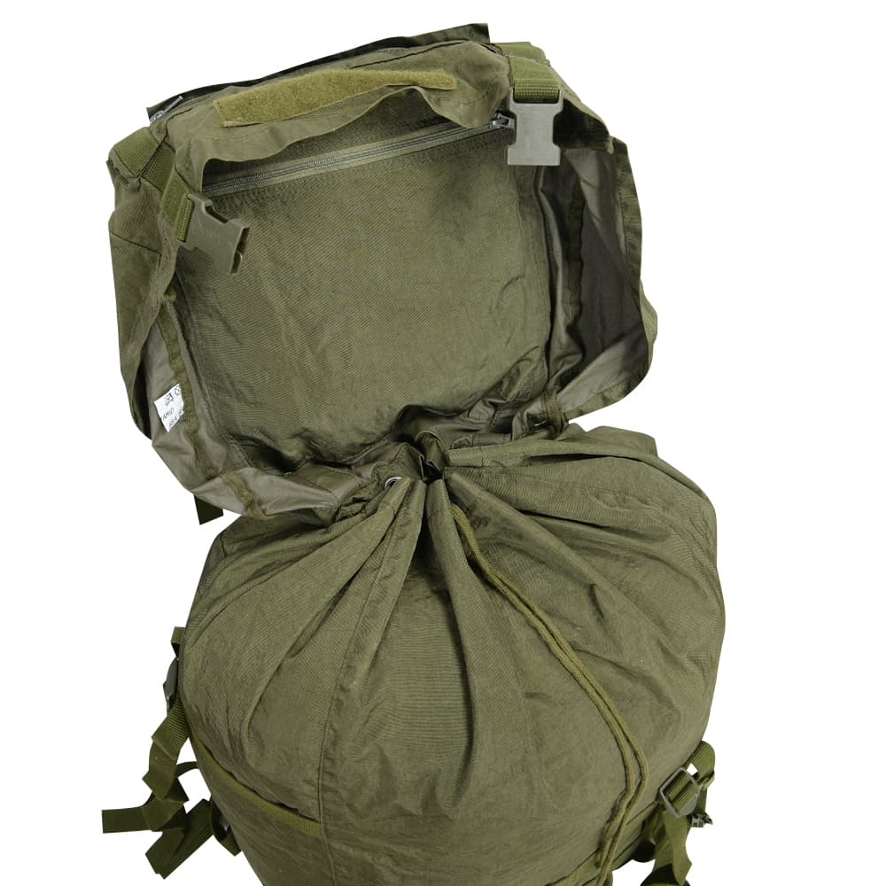 オーストリア軍放出品 バックパック 大型 70L ナイロン製 オリーブ