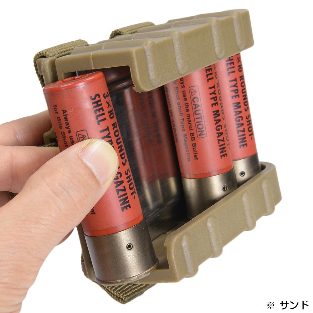 G&P マルチパーパス ショットシェルホルダー MOLLE対応 4発収納