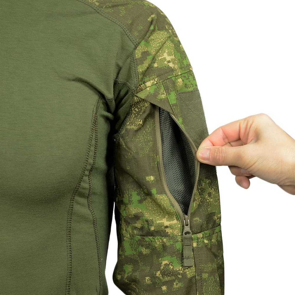 DIRECT ACTION コンバットシャツ VANGUARD ジッパー付きポケット SH