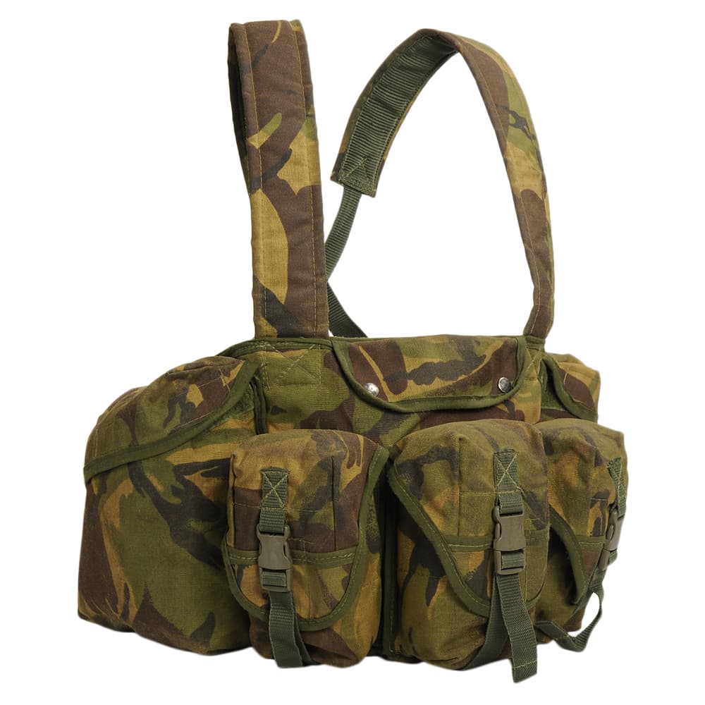 イギリス軍放出品 チェストリグ ARKTIS製 DPM迷彩 マガジン収納