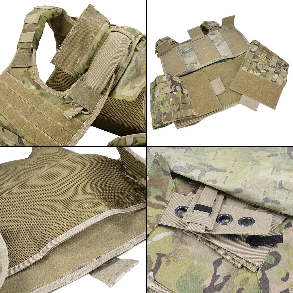 CONDOR プレートキャリア クイックリリース マルチカム | ミリタリー