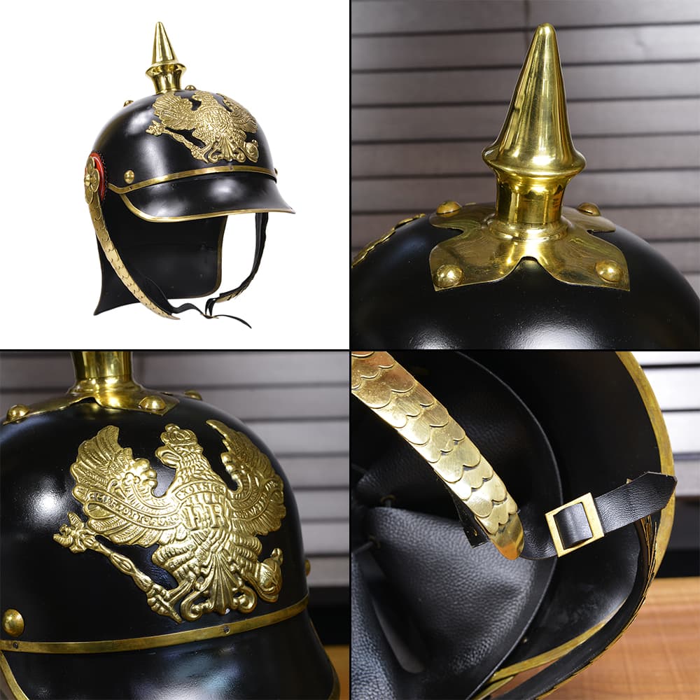 ピッケルハウベ ヘルメット 帝政ドイツ 胸甲騎兵 ドイツ軍 第一次世界