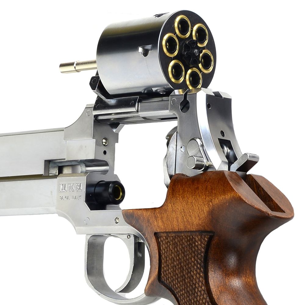 マルシン ガスガン MATEBA マテバ 5インチ シルバーABS 木製グリップ