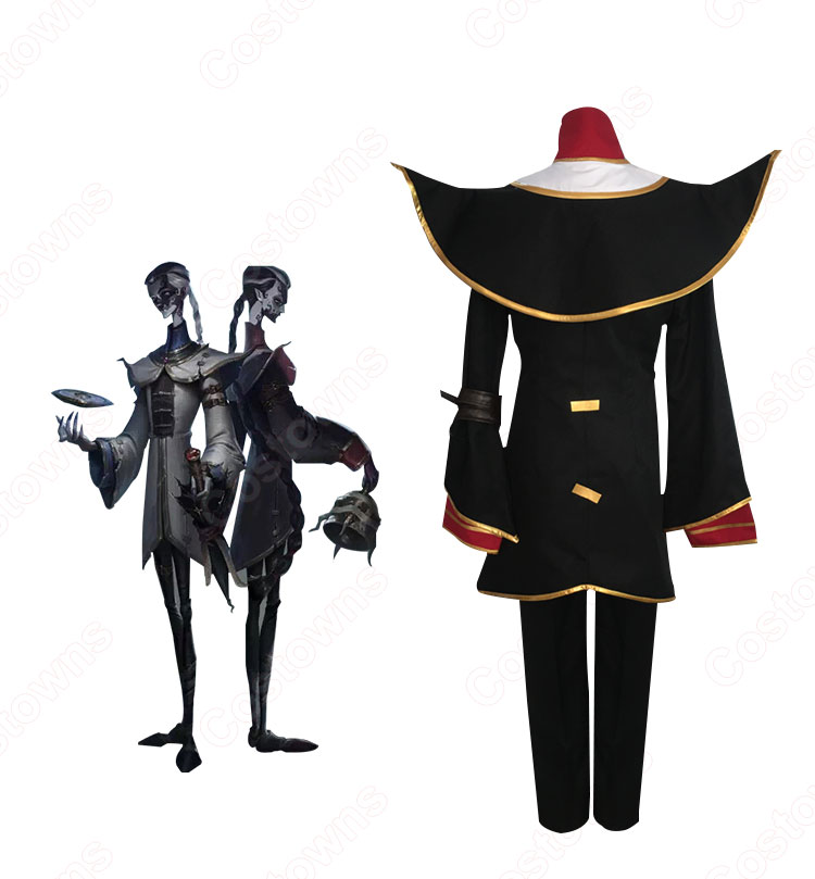 アイデンティティV 白黒無常 謝必安、范無咎 コスプレ衣装 【IdentityV