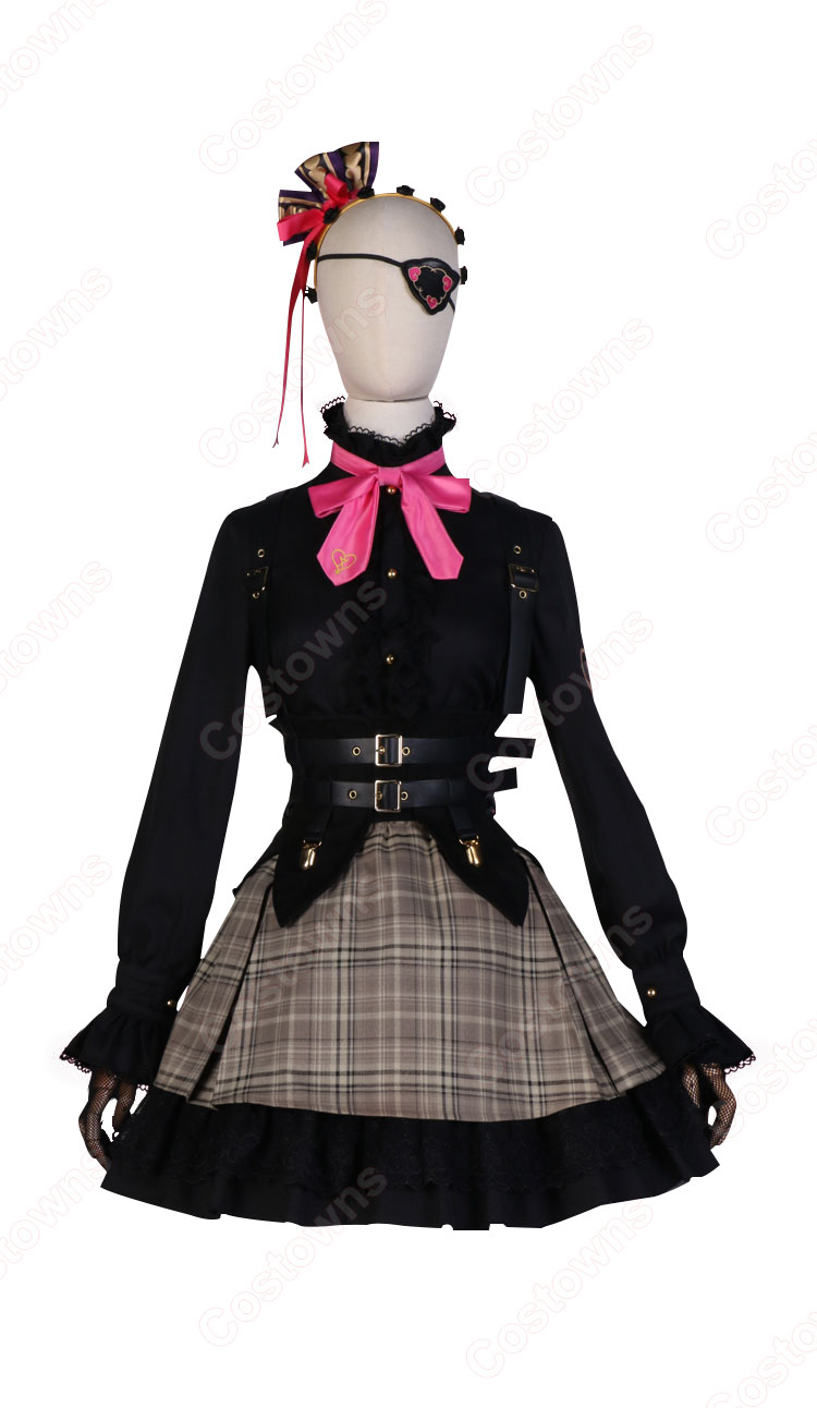 VTuber マリア マリオネット コスプレ衣装 にじさんじ ILUNA 1年生