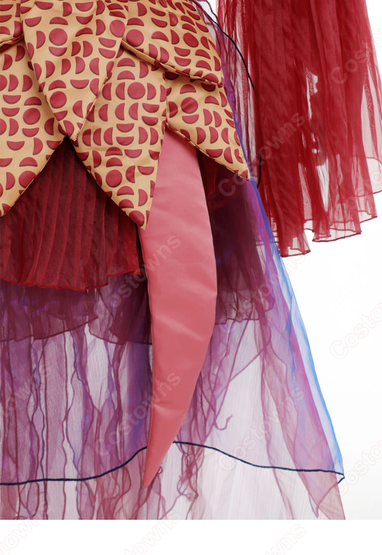 仮面ライダーリバイス アギレラ コスプレ衣装 赤ドレス - Costowns