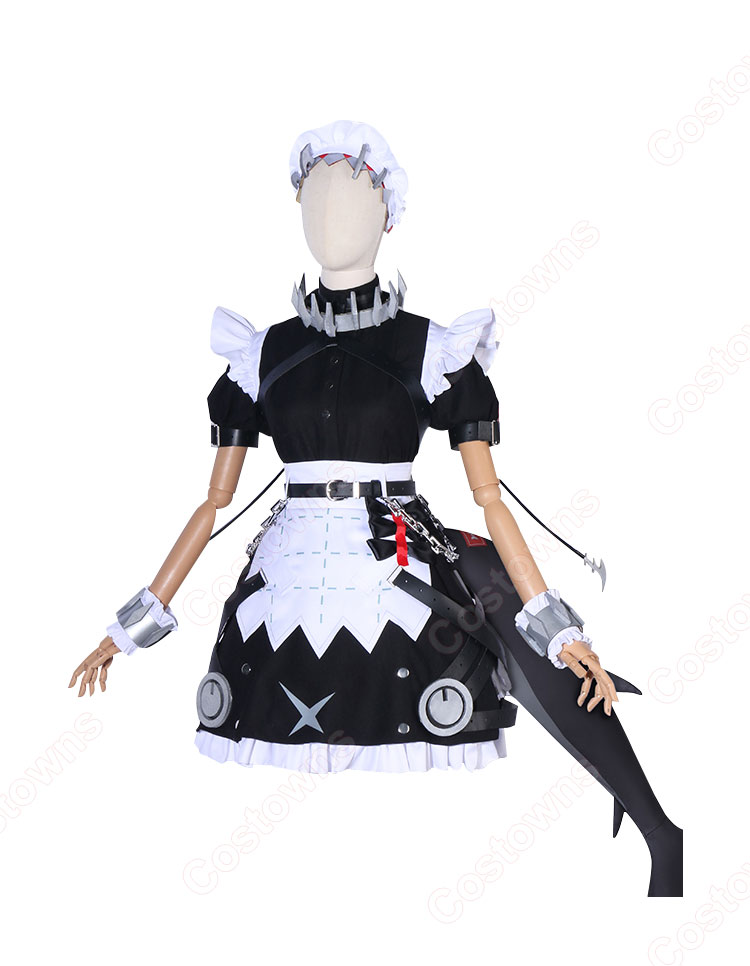 ゼンレスゾーンゼロ エレン・ジョー コスプレ衣装 メイド服 - Costowns