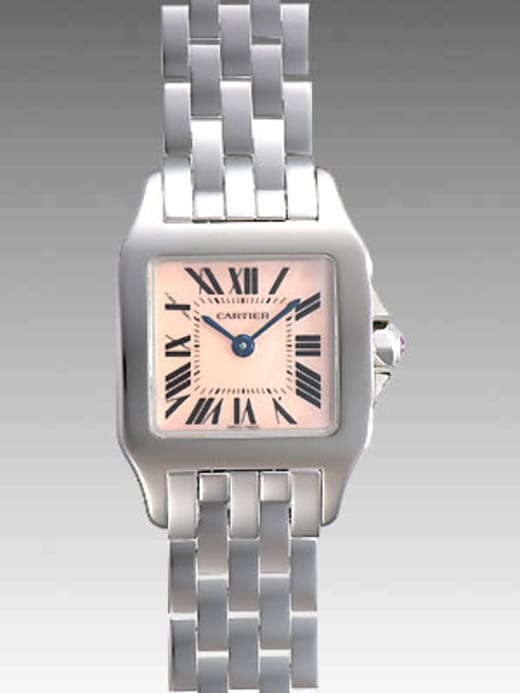 カルティエ サントスドゥモワゼル SM W25075Z5を高価買取｜腕時計