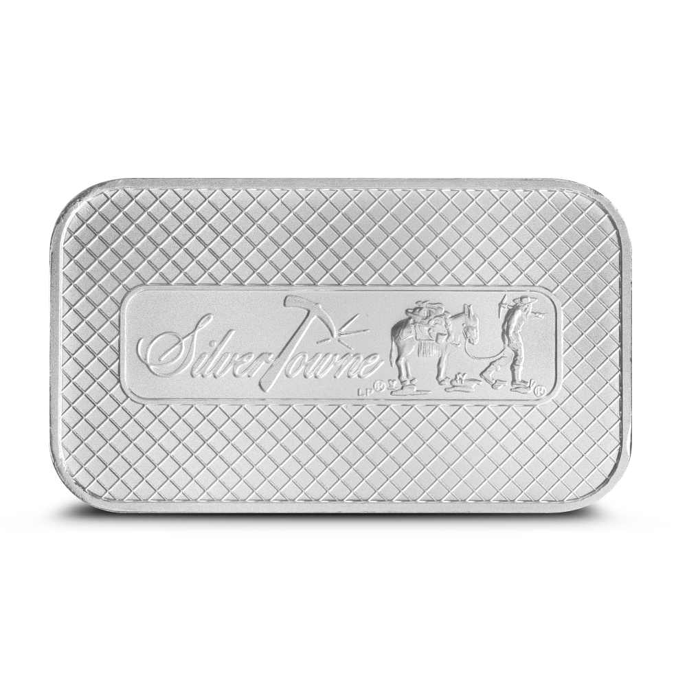 1 oz Silver Prospector Bar New | SilverTowne - Provident Metals™