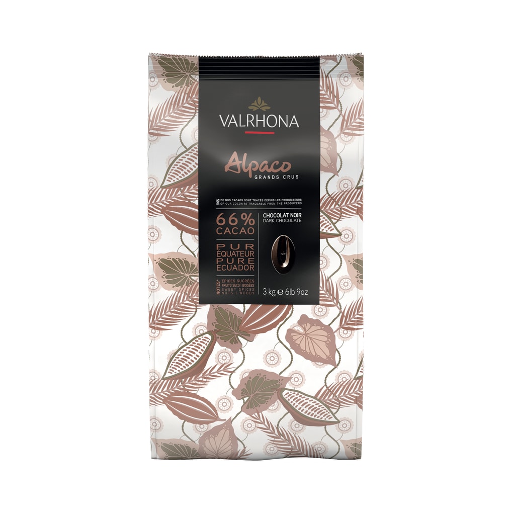 Valrhona Alpaco 66% dark chocolate