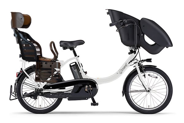 3人乗り用チャイルドシート付きPAS Kiss mini un ヤマハ(YAMAHA) 子供