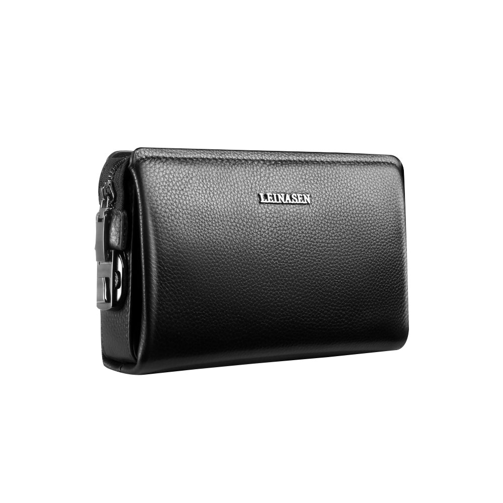 Whatna 2way 牛革 ミニセカンドバッグ メンズ 小さめ クラッチ バッグ