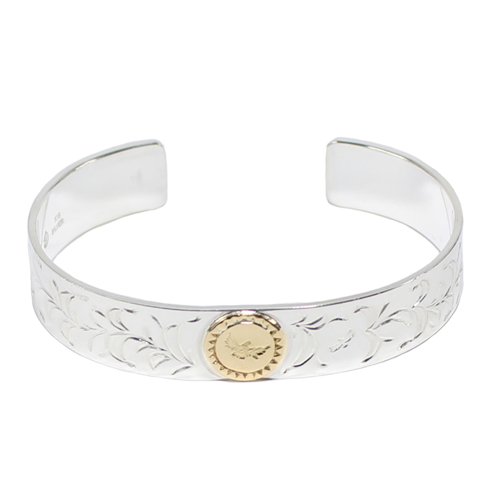 TADY&KING[ORDER ITEM]平打ちバングルK18イーグル アラベスク 特注