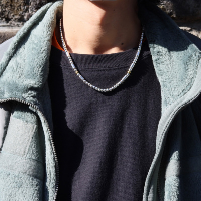 TADY&KING中空ビーズネックレス一連 Ver.1 ACCESSORY(アクセサリー