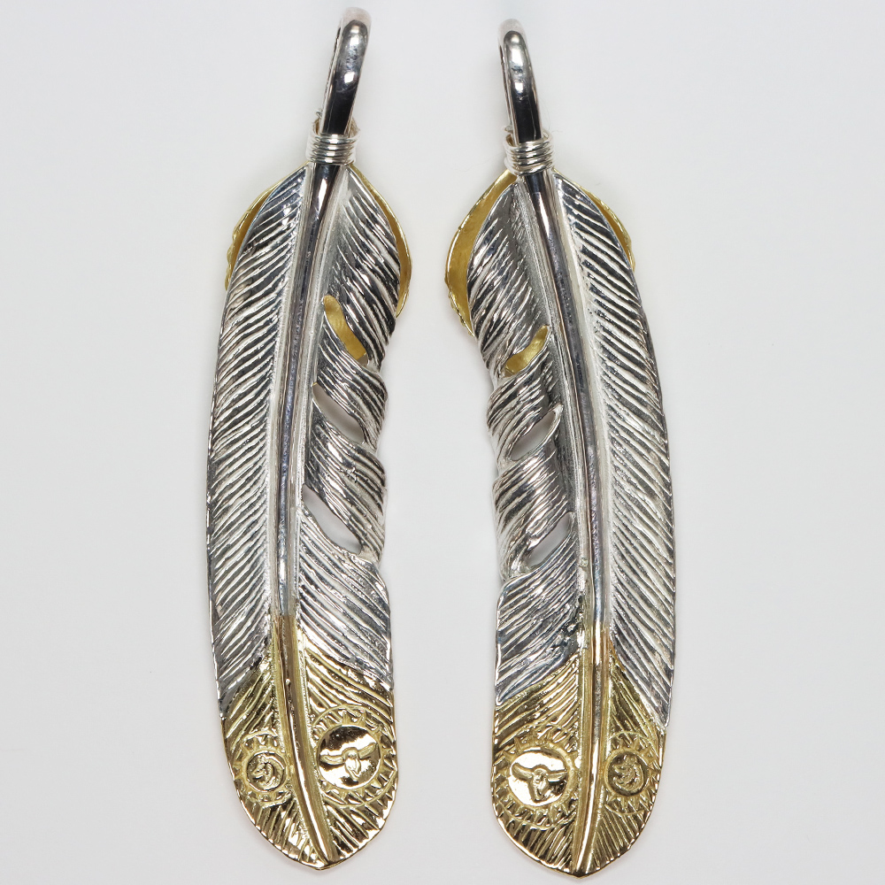 TADY&KING[ORDER ITEM]特大ハートK18フェザー剣先K18 ALL ITEM