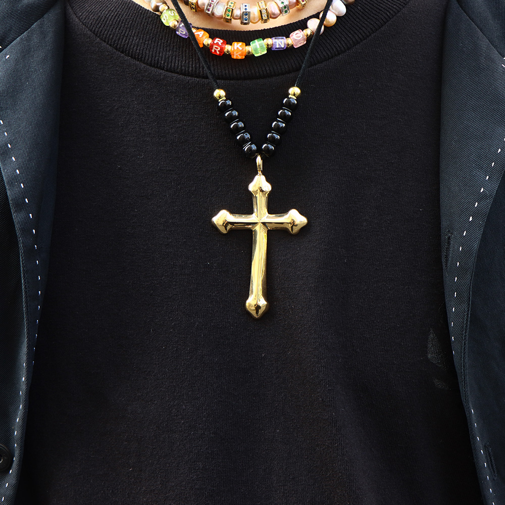 TADY&KING［ORDER ITEM］全金ラージクロス Necklace TADY＆KING ONLINE